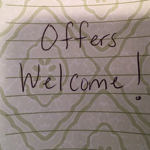 Offers are Welcome!